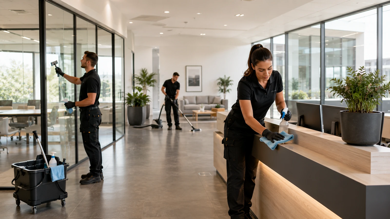 Entretien professionnel de bureaux à Sérémange-Erzange