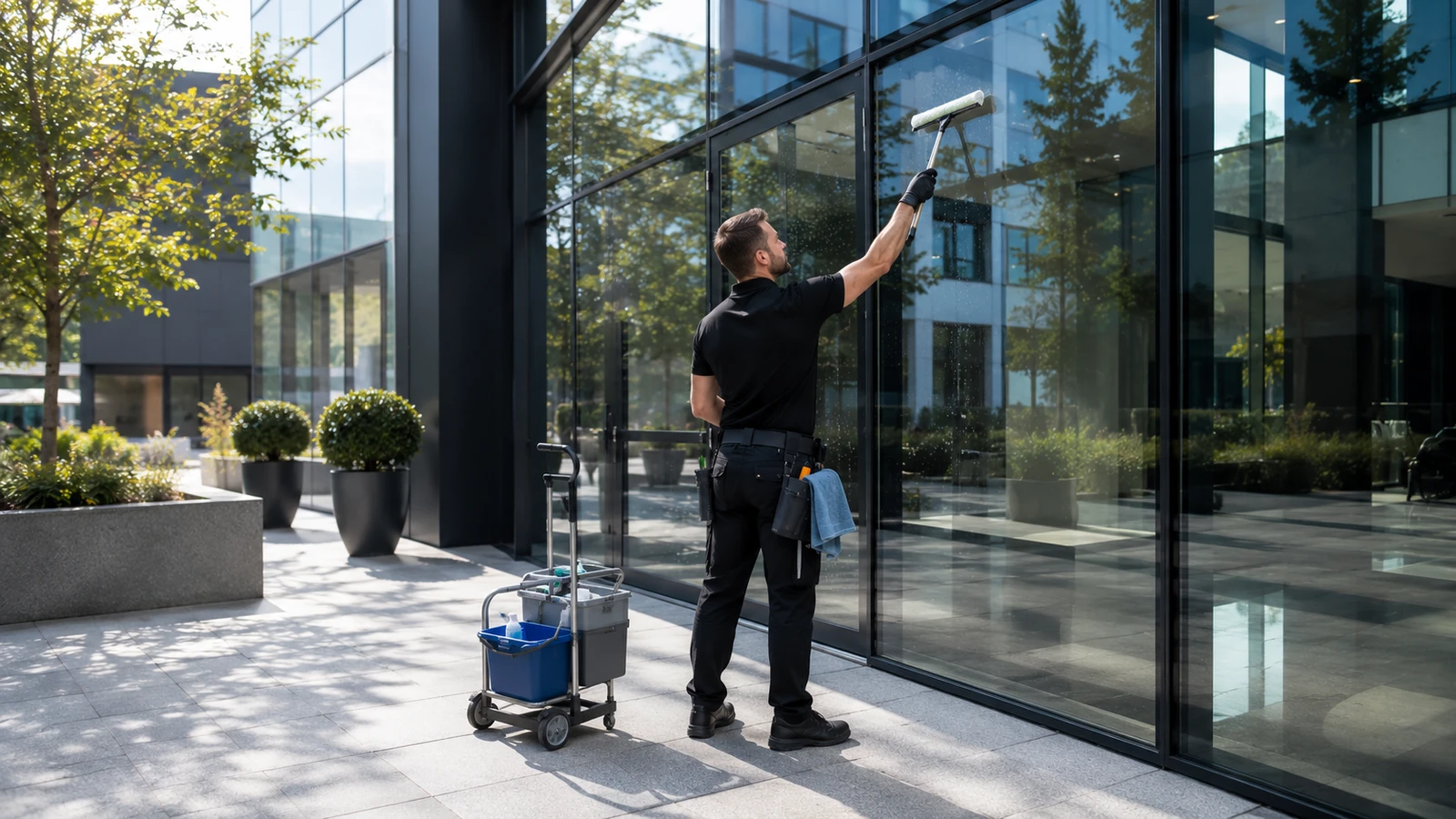 Nettoyage professionnel de bureaux et locaux