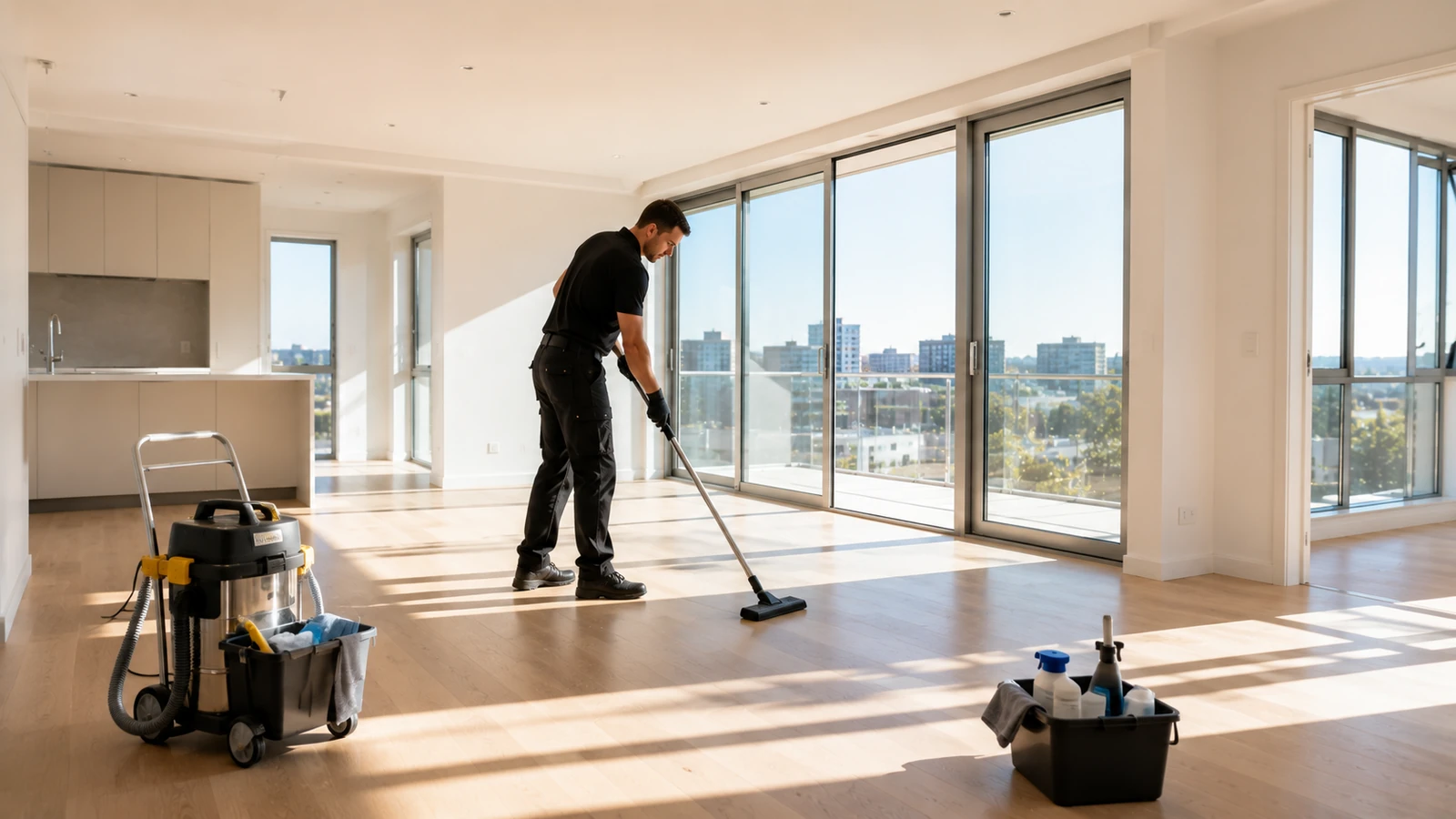 Nettoyage et remise en état après des travaux