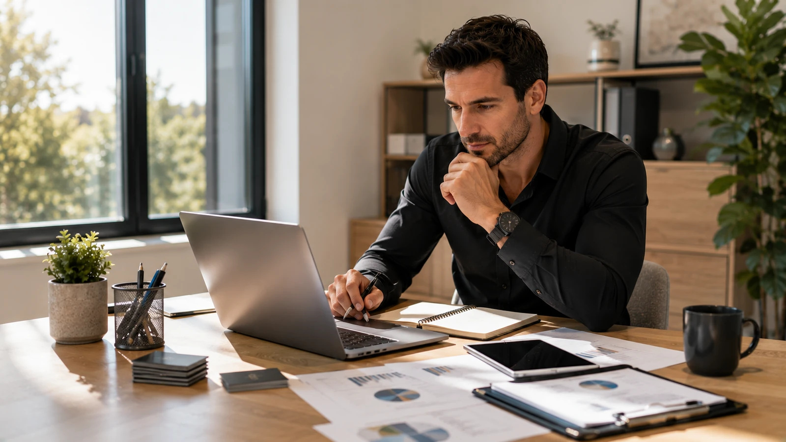 Présentation professionnelle d'une entreprise locale
